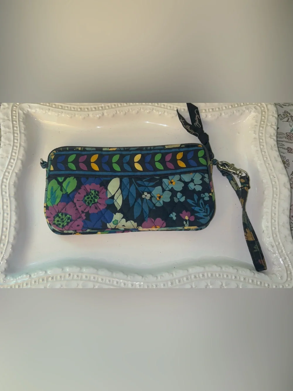 Vera Bradley Wristlet Wallet  in Retired 